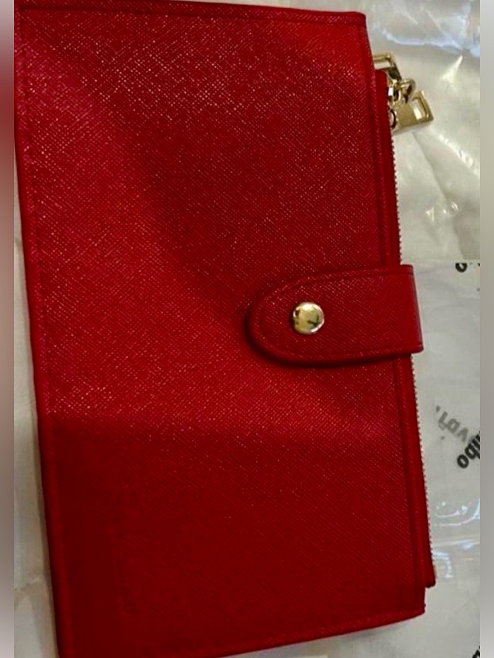 NWT Travelambo Red Wallet / Wristlet Organizer ❤️ - Picture 2 of 8